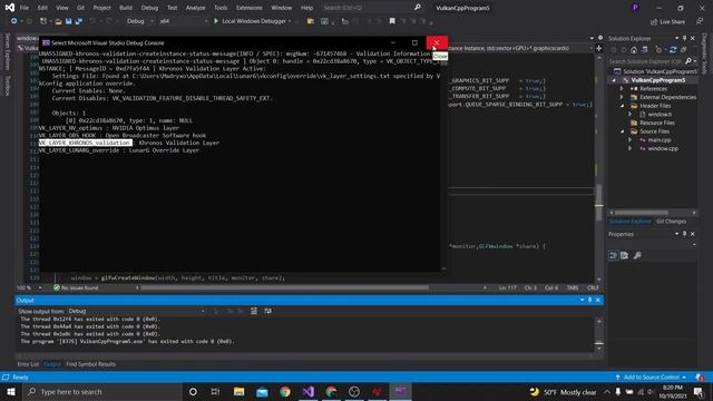VULKAN : How to solve VK_LAYER_KHRONOS_validation not found !! смотреть онлайн