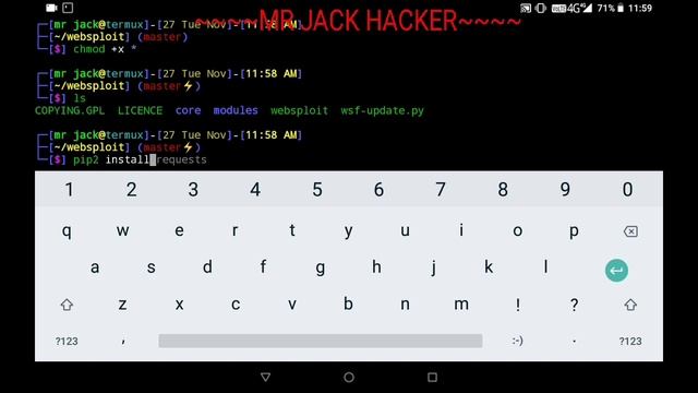 How to install websploit tool in termux for mimt attack... смотреть онлайн