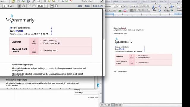 Grammarly Part 3: Creating tables смотреть онлайн