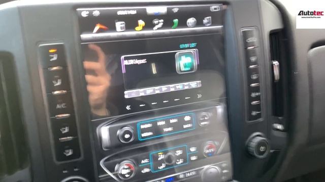 AutoTecPro Chevrolet Silverado GMC Sierra 12.1" HD Tesla GPS Android Screen Navigation CarPlay 4G смотреть онлайн