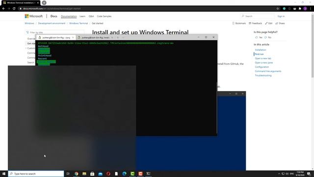 Using Windows Terminal смотреть онлайн