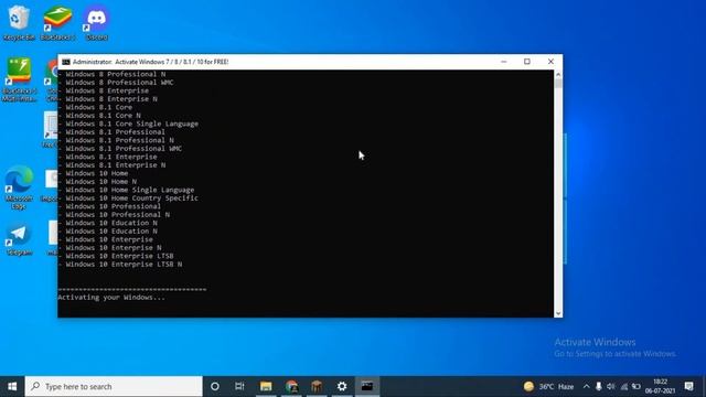 How to Activate Windows 10 for Free in 2021 | Activate window go to setting problem | смотреть онлайн
