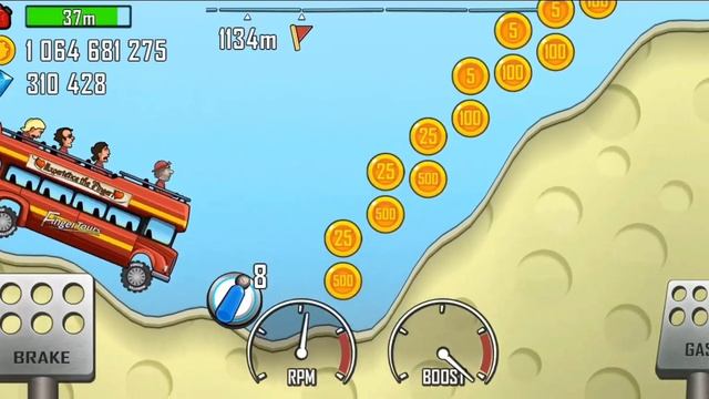 Hill Climb Racing - Gameplay Walkthrough Part 40 - All Cars/Maps (iOS, Android) смотреть онлайн