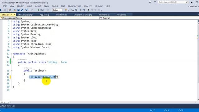 07 SelectCode and FormOverView смотреть онлайн