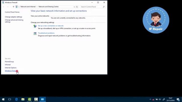 Cara cepat mematikan Firewall di Windows 10 смотреть онлайн