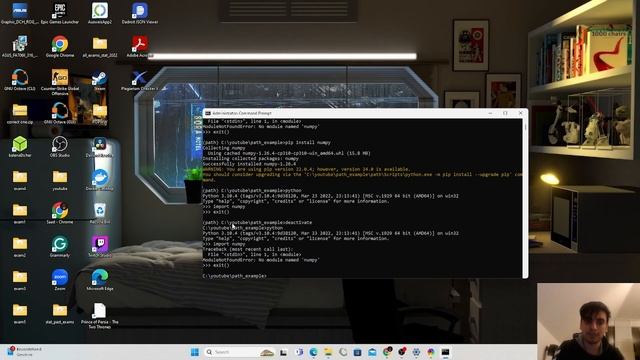 How to set PYTHONPATH through CMD | Exchange libraries between different Python Versions or VENVS смотреть онлайн