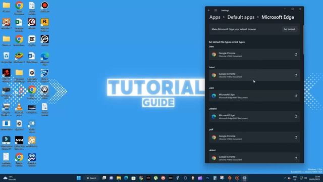 How To Make Google Chrome Your Default Browser On Windows 11 Step By Step смотреть онлайн