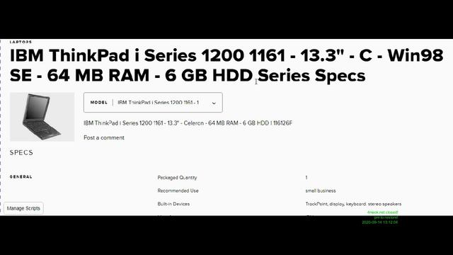 ЧИ МОЖЕМО МИ ВСТАНОВИТИ ВІНДОВС 2000 НА НОУТБУК IBM ThinkPad i Series 1200 1161 смотреть онлайн
