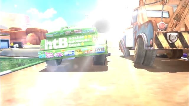 Disney Pixar Cars Fast as Lightning - Chick Hicks VS Mater смотреть онлайн