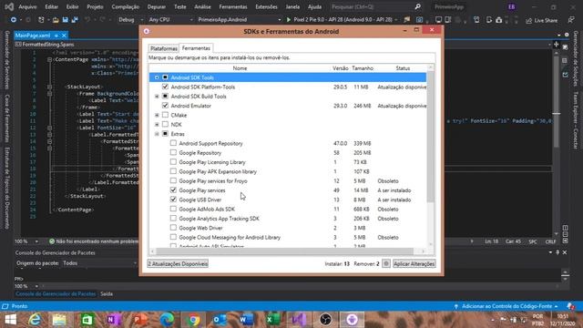SDK e Ferramentas do Android no Visual Studio смотреть онлайн
