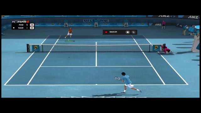 Rafael Nadal vs Federer best points top spin 4 rpcs3 смотреть онлайн