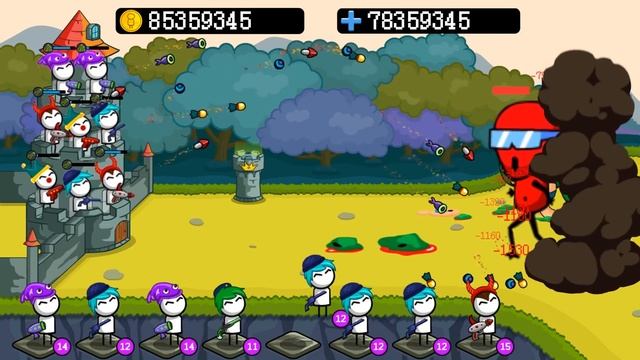 Merge Archer : Tower Defense смотреть онлайн
