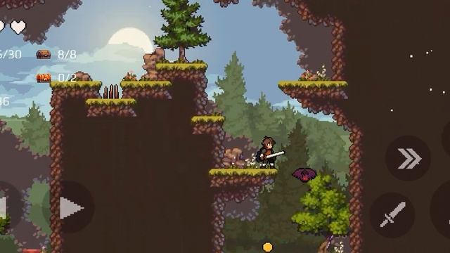 Playthrough:Apple Knight Stage 1-3(and secret chest) смотреть онлайн