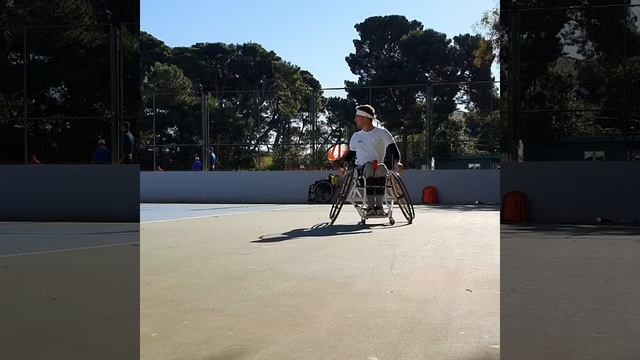 Easy #afterCovid19 Wheelchair Tennis Training смотреть онлайн