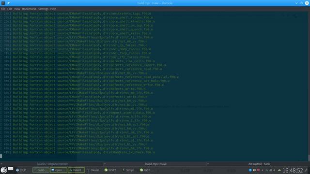 dl_poly_4.08 with cmake ifort(18.0) and openmpi(3.0.0) смотреть онлайн