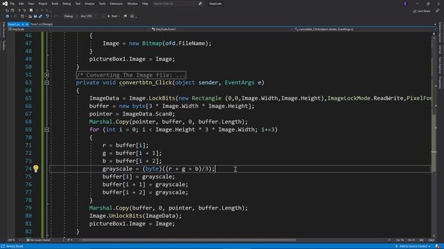 How to Convert Images to GrayScale by C# смотреть онлайн