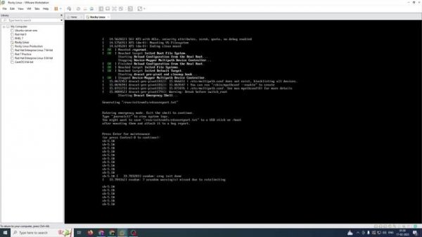 How to reset root password in rocky linux 9 , CentsOS 9 - Reset Root Password in Linux