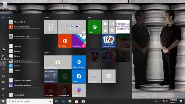 How to Add or Remove Folders on Start List in Windows 10 (Tutorial) смотреть онлайн