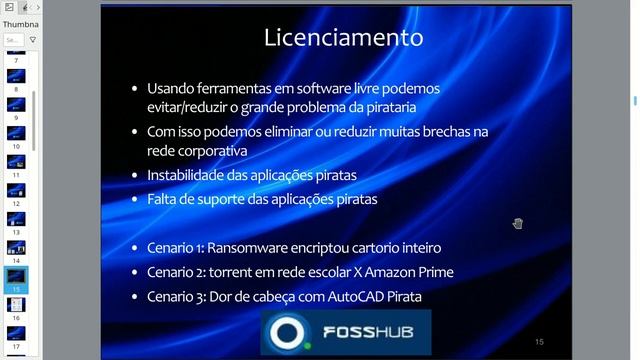 FUSSHUB E O DESAFIO DE IMPLANTAR FERRAMENTAS LIVRES NO MERCADO CORPORATIVO смотреть онлайн