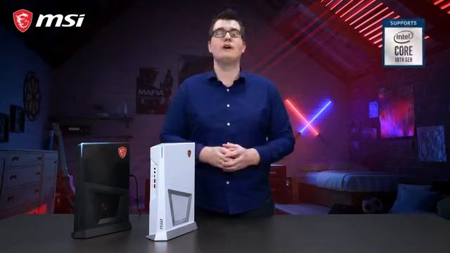 MSI MPG Trident 3 10SC 215US SFF Gaming Desktop, Intel Core i7 10700F, GeForce RTX 2060, смотреть онлайн
