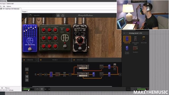 BUILD PANTERA GUITAR TONES | Amplitube 5 Expansion смотреть онлайн