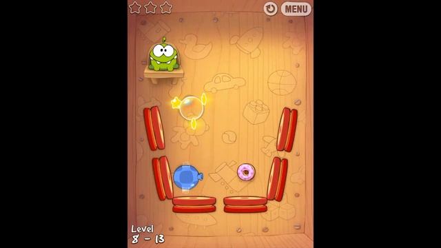 Cut the Rope HD - Toy box - All of Level 6. смотреть онлайн