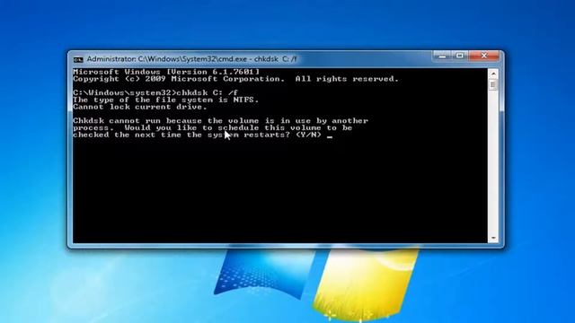 Unable To Run Chkdsk Hard Drive Scan FIX [Tutorial]