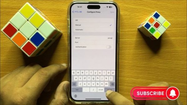 How to Set Proxy Server Configuration iPhone 15 Pro Max