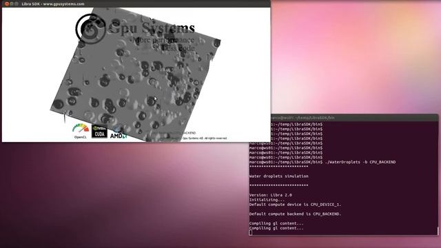 6 WaterDroplets C++ Linux Ubuntu11 10 AMD Phenom9950 QuadCore смотреть онлайн