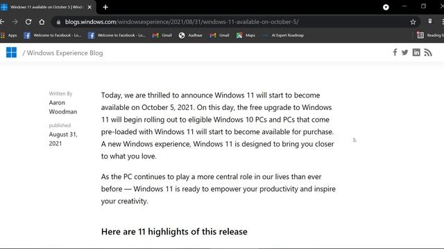 Windows 11 Release Date I Upgrade to the New Windows 11 смотреть онлайн