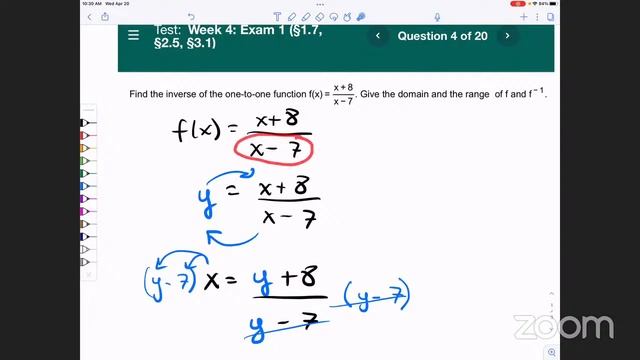 Final Exam Review - Exam 1 Review 10am College Algebra 2 Spring 2022 смотреть онлайн