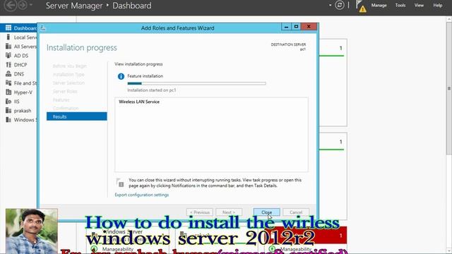 how to do install the wirless server 2012 r2 смотреть онлайн