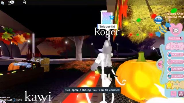 Apple bobbing in royal high Roblox смотреть онлайн