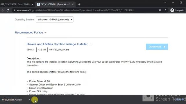 How to Download Setup driver for Epson WorkForce Pro WF-3720 смотреть онлайн