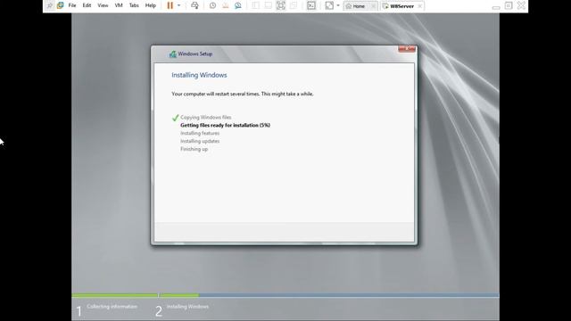 Windows Server 2008 R2 Installation using Virtual Machine смотреть онлайн