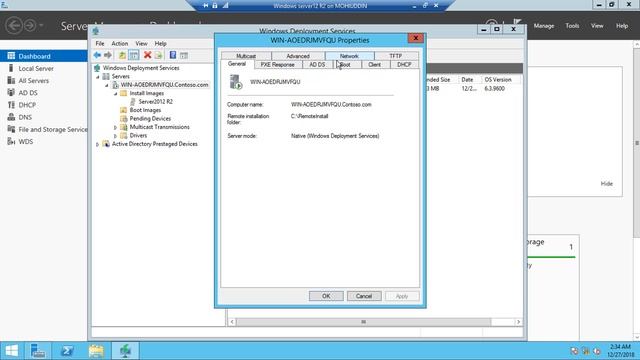 How to configure and apply WDS server in windows server 2012 R2 смотреть онлайн