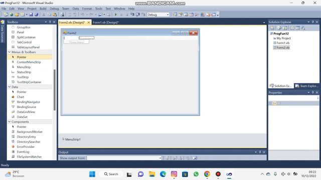 FORM LOGIN & MENU STRIP (Visual Basic 2010) смотреть онлайн