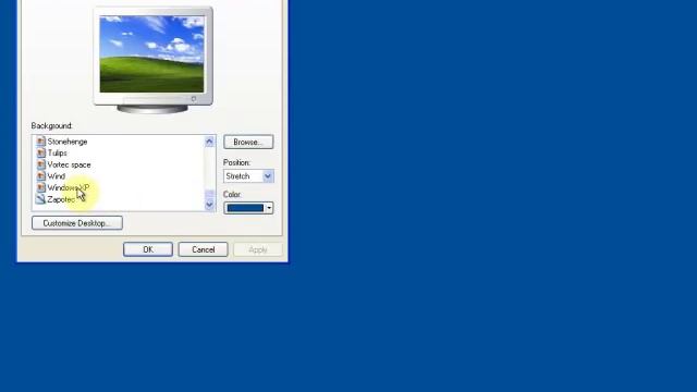 How to Change Your Desktop Background on Windows XP смотреть онлайн