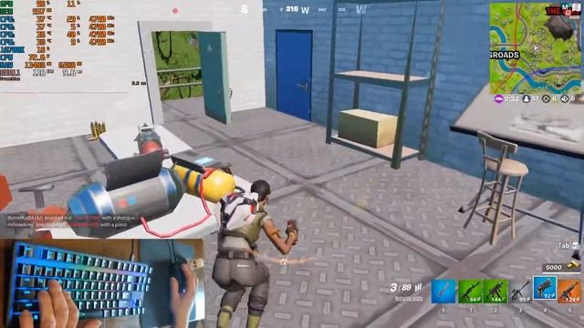 Solo vs Squad Gameplay Fortnite Chapter 3 Season 2 - Intel uhd 630 - Keyboard and Mouse Cam смотреть онлайн