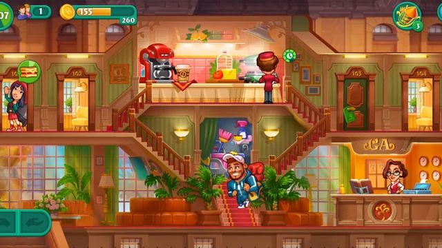 Grand Hotel Mania Golden Apple Level 10 | New Rocket Booster смотреть онлайн