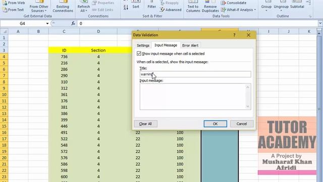 What is Data Validation in Ms Excel? MS Excel tutorial Urdu Hindi Ms Office Tutor Academy смотреть онлайн