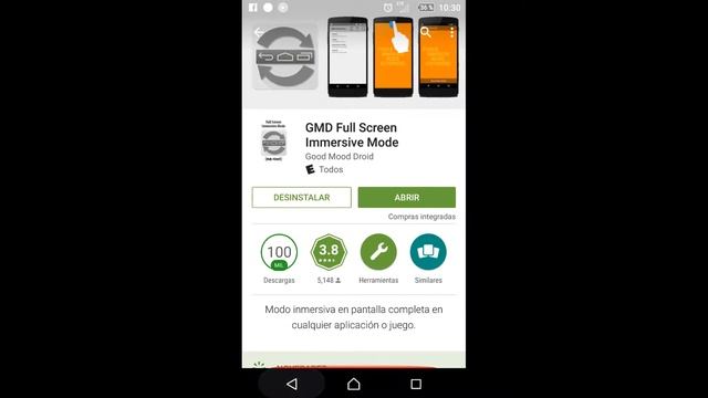 Fullscreen Android Sin Root смотреть онлайн