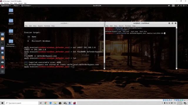 45 Using Evasion Modules To Bypass Windows Defender смотреть онлайн