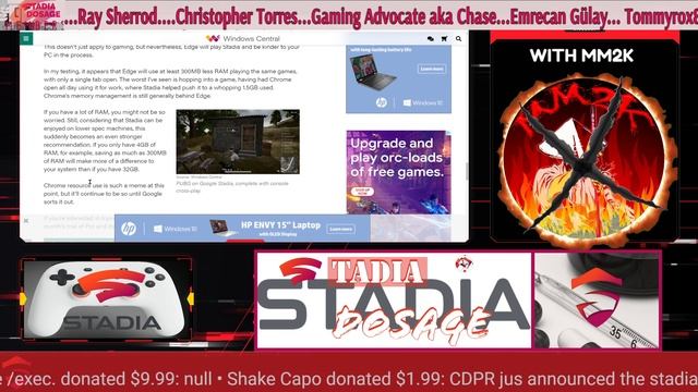 Our RESPONSE to Windows Central - Stadia BETTER on Edge Browser! | #StadiaDosage смотреть онлайн
