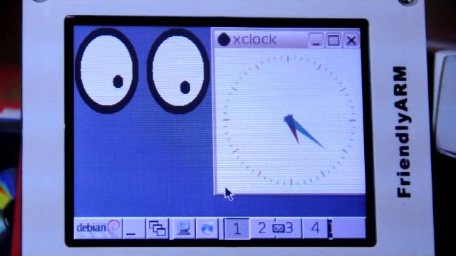 icewm and debian on mini2440 video 2 смотреть онлайн