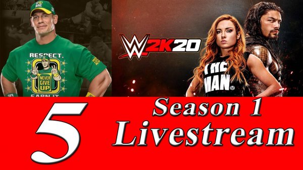 Соревновательный стрим by Captain Miller (WWE 2K20) №5 [SEASON 1]