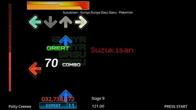 Stepmania (8) - Ganya Ganya Gesu Gesu (From Pokemon?) (By FilthyFrank?) смотреть онлайн