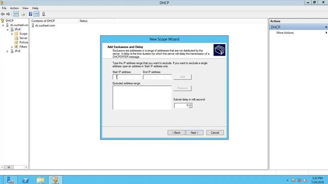 How DHCP Installation & Configuration in windows Server 2012 смотреть онлайн