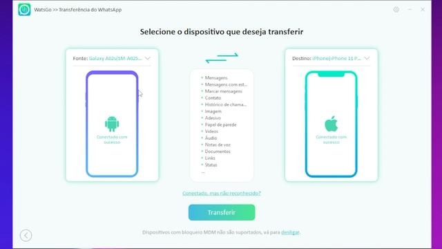 Como transferir WhatsApp do Android para iPhone! TRANSFERIR WHATSAPP - iToolab WATSGO смотреть онлайн