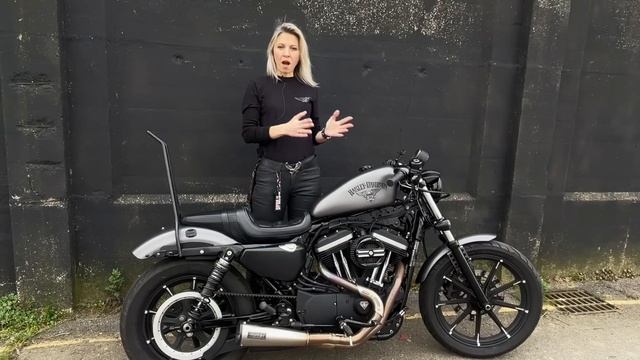 MY SPORTSTER IRON 883 / CUSTOM MODS / VANCE & HINES 2 INTO 1 UPSWEEP SOUND / HARLEY DAVIDSON